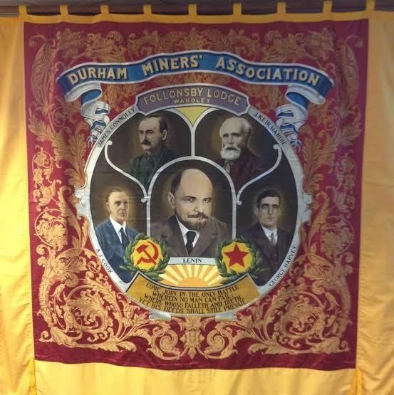 This Durham miners’ banner