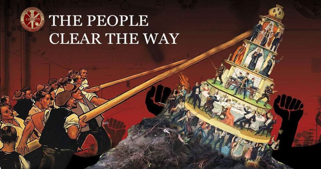 THE PEOPLE CLEAR THE WAY