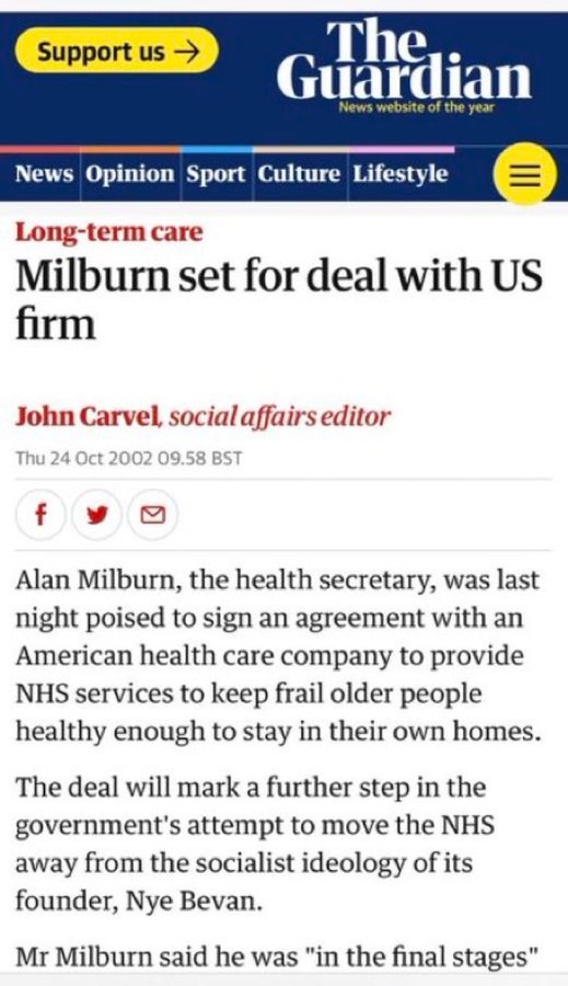 From Bevan to Streeting: How Labour is Privatising the NHS