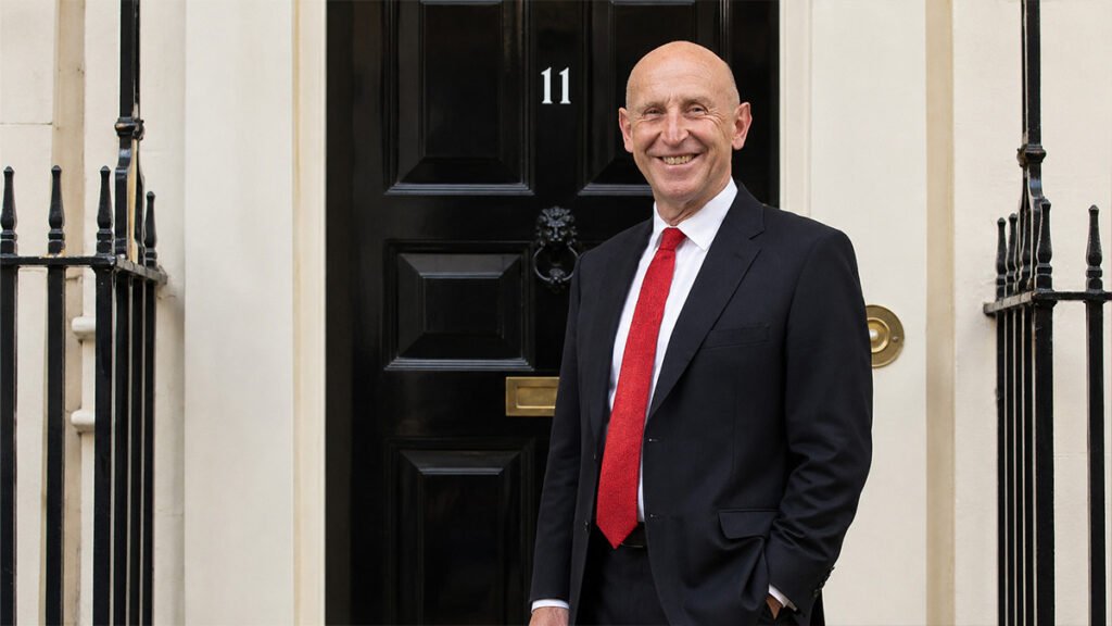 John Healey Chancellor