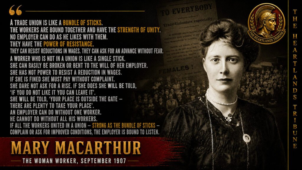 Mary Macarthur trade unions