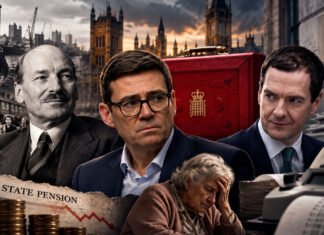Andy Burnham Gives us Attlee’s Britain, with Osborne’s Calculator Attlee's Britain, Andy Burnham