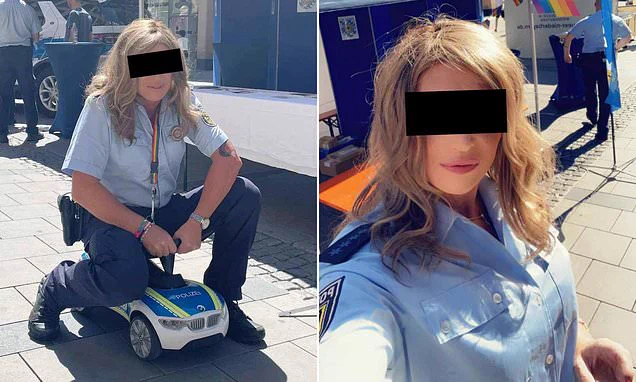 Transgender paedophile police officer raping McDonald’s toilet in Germany