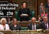 Assisted Dying Bill Falls As Support Collapses Assisted Dying Bill Falls As Support Collapses