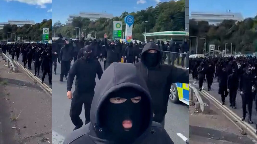 Dover's Masked Protesters