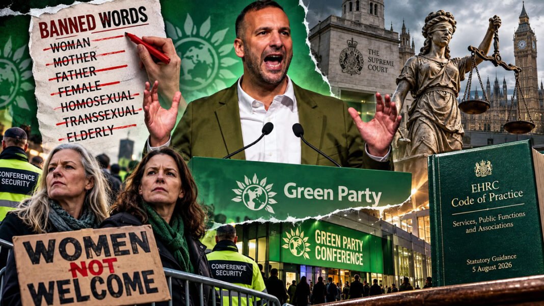 You Cannot Protect What You Cannot Define: The Green Party’s Language Ban Green Party Conference