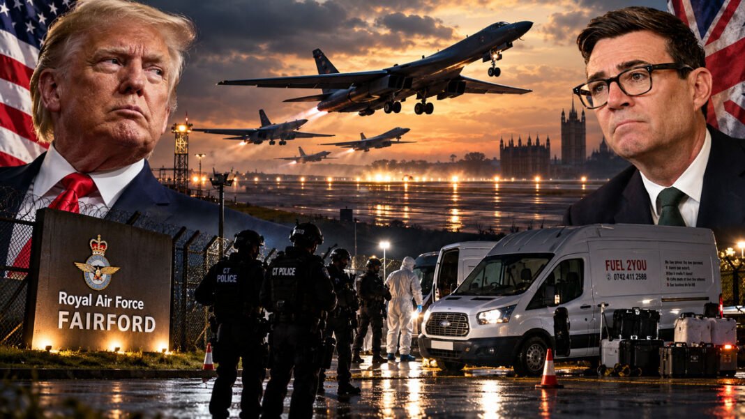 RAF Fairford Bombers Gone