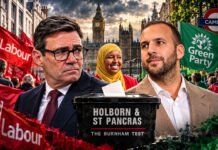 Holborn By-Election: Can Burnham Win a Divided Left? Burnham Holborn By-election