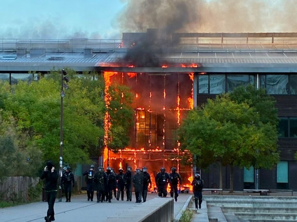 France School Protests: Started Over Missing Teachers The State Gave Them Riot Police